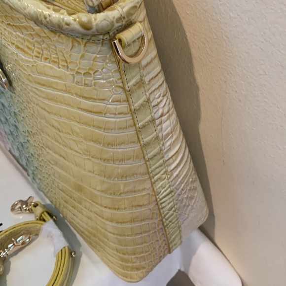 Brahmin Elaine daybreak Ombré Melbourne satchel bag - Picture 6 of 17